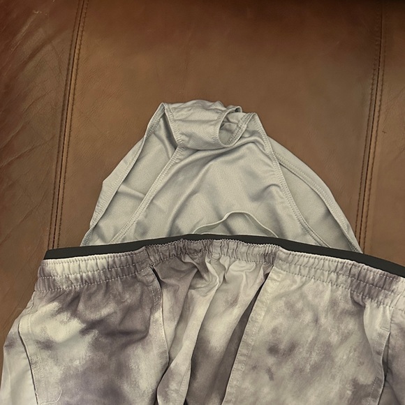 Nike Running | Dri Fit Cloudy Gray Athletic Shorts - Women’s Medium - Picture 8 of 9